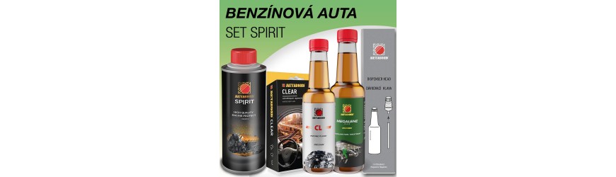 Kompletní ošetření pro benzínová auta se slevou -10 % - verze SPIRIT